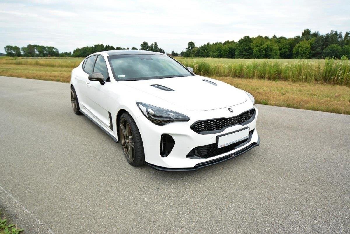 Front Ansatz V.2 für KIA STINGER GT schwarz matt