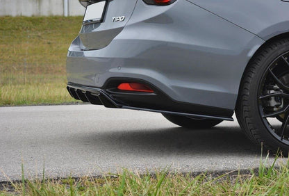 Diffusor Heck Ansatz für Fiat Tipo S-Design schwarz matt