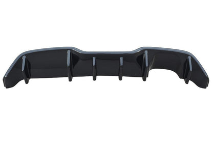 Diffusor Heck Ansatz für Ford Fiesta Mk7 ST Facelift schwarz matt
