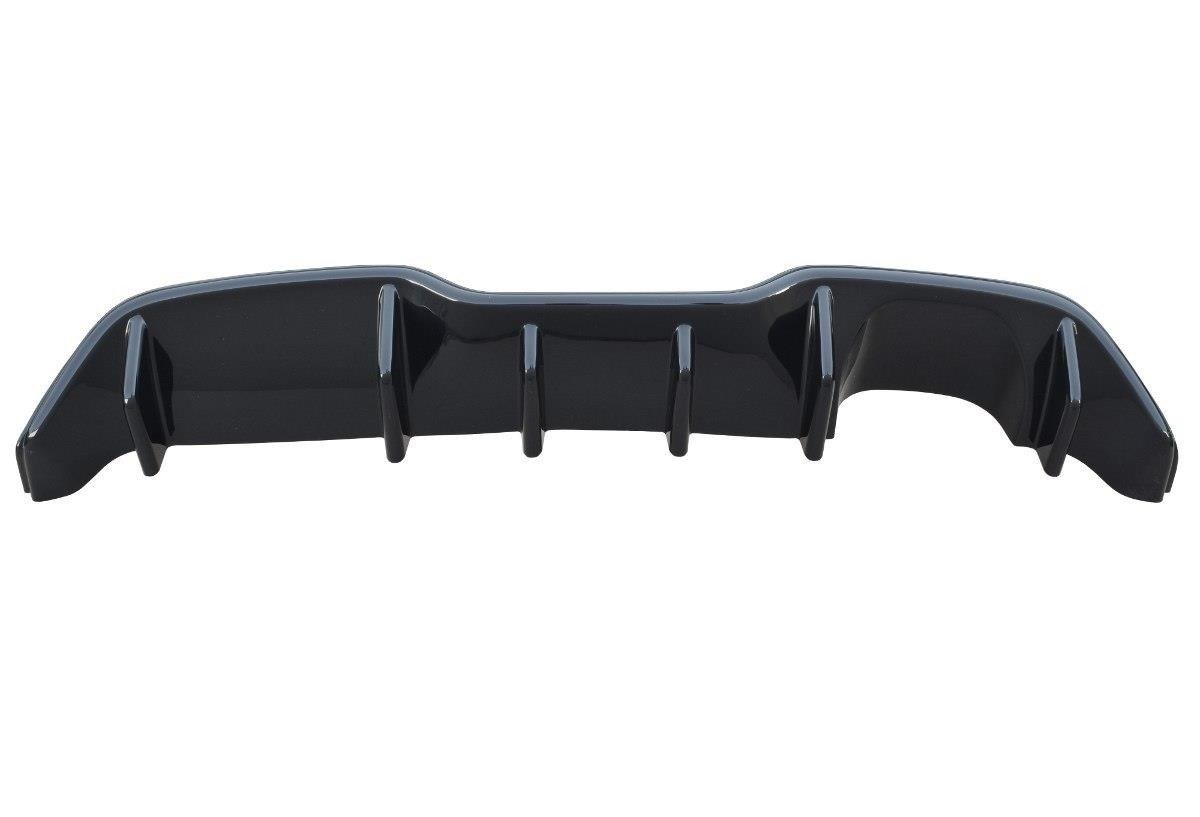 Diffusor Heck Ansatz für Ford Fiesta Mk7 ST Facelift Carbon Look