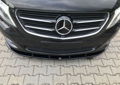 Front Ansatz für v.2 Mercedes V-Klasse W447 schwarz matt