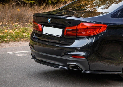 Mittlerer Diffusor Heck Ansatz für BMW 5er G30/ G31 M-Paket Carbon Look
