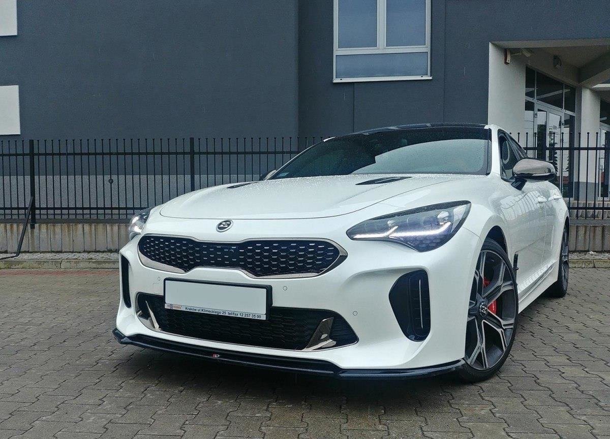 Front Ansatz V.1 für KIA STINGER GT schwarz matt