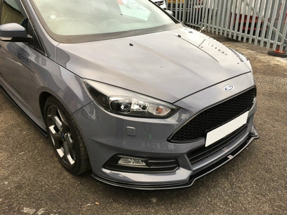 VERLÄNGERUNG MOTORHAUBE FORD FOCUS MK3 Facelift UND PREFACE schwarz matt