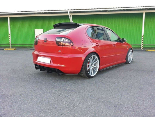 Diffusor Heck Ansatz für Heckschürze für Seat Leon Mk1 Cupra