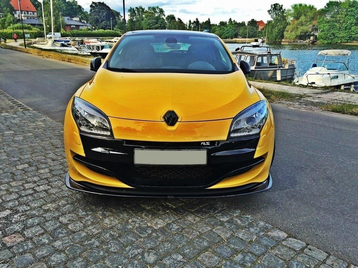 Front Ansatz für RENAULT MEGANE 3 RS v.2 Carbon Look