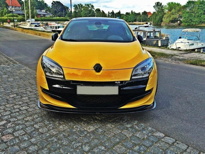 Front Ansatz für RENAULT MEGANE 3 RS v.2 schwarz matt