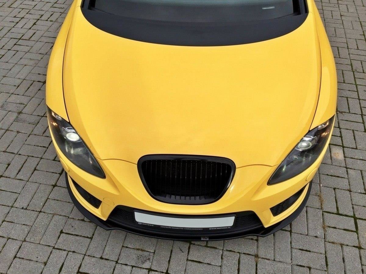 Front Ansatz für SEAT LEON MK2 CUPRA FR (vor Facelift) Carbon Look