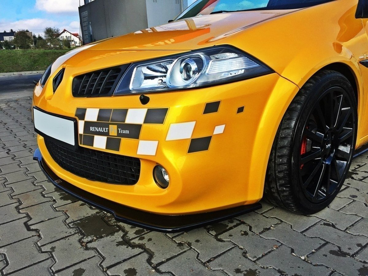 Front Ansatz für RENAULT MEGANE II RS Carbon Look
