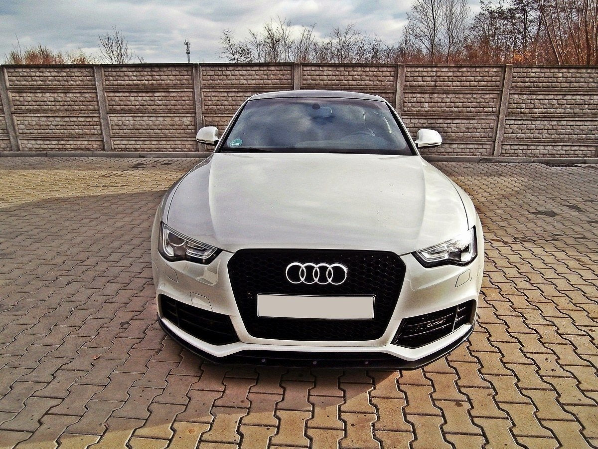 Front Ansatz für Audi RS5 8T / 8T FL  schwarz matt