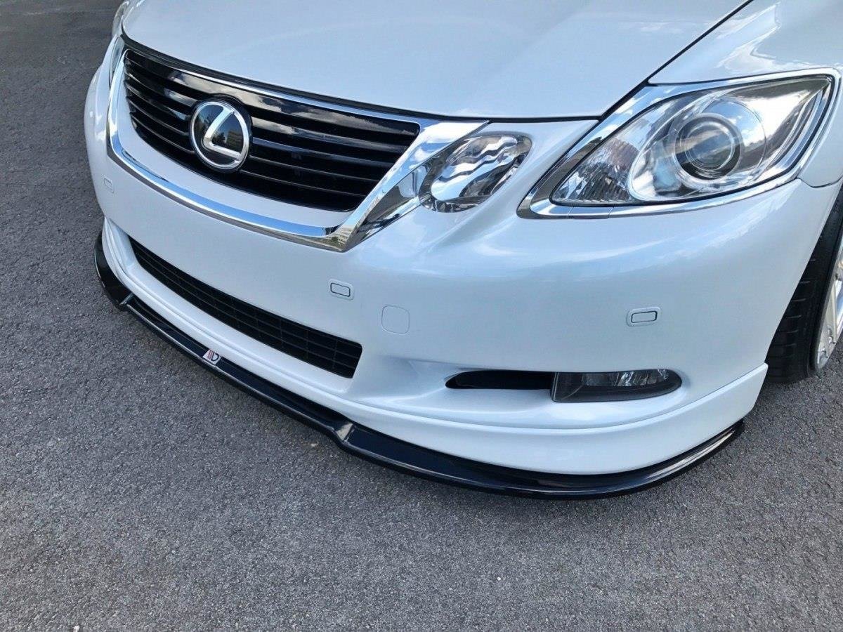 Front Ansatz V.2 für Lexus GS 300 Mk3 Facelift schwarz Hochglanz