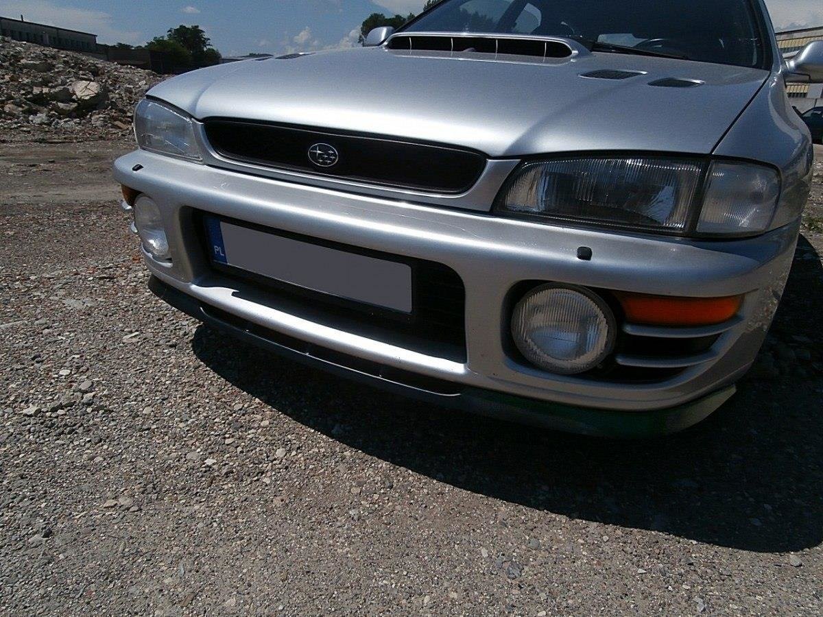 Front Ansatz für Subaru Impreza GT schwarz matt