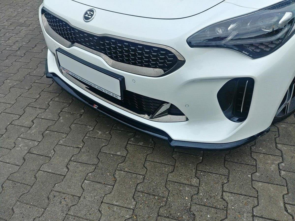 Front Ansatz V.1 für KIA STINGER GT schwarz matt