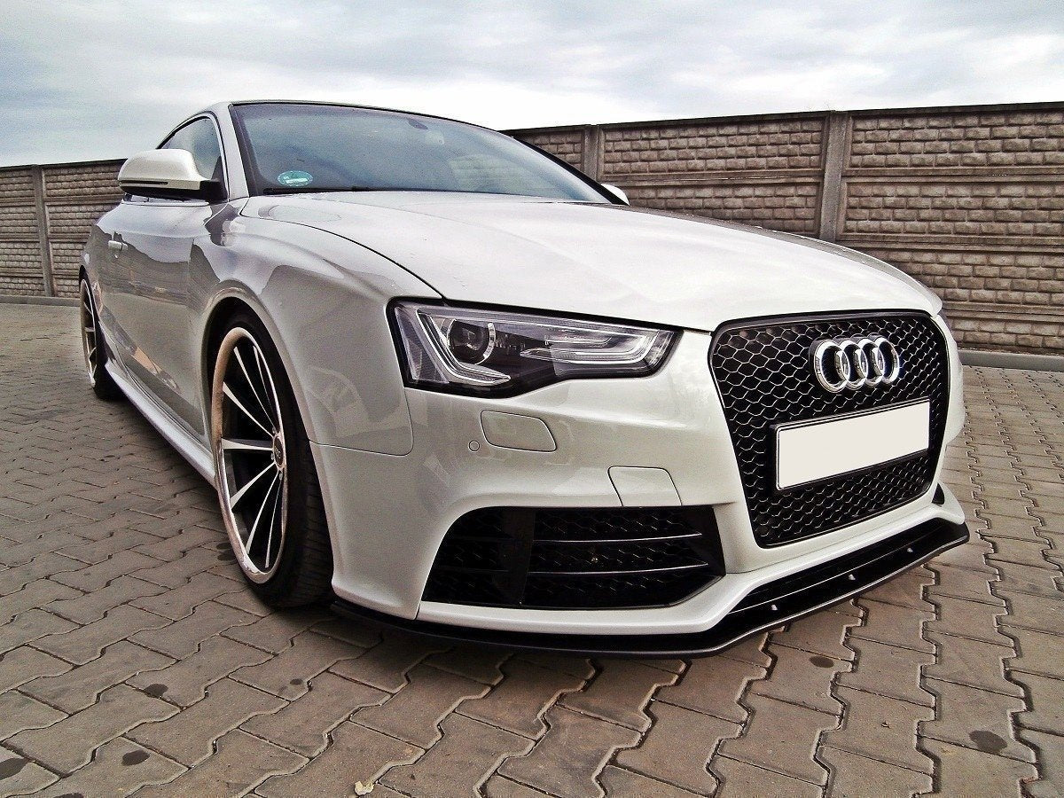 Front Ansatz für Audi RS5 8T / 8T FL  schwarz matt