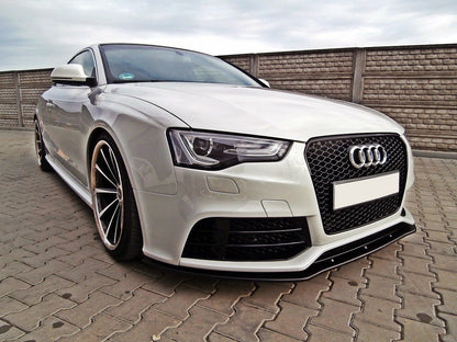 Front Ansatz für Audi RS5 8T / 8T FL  schwarz matt