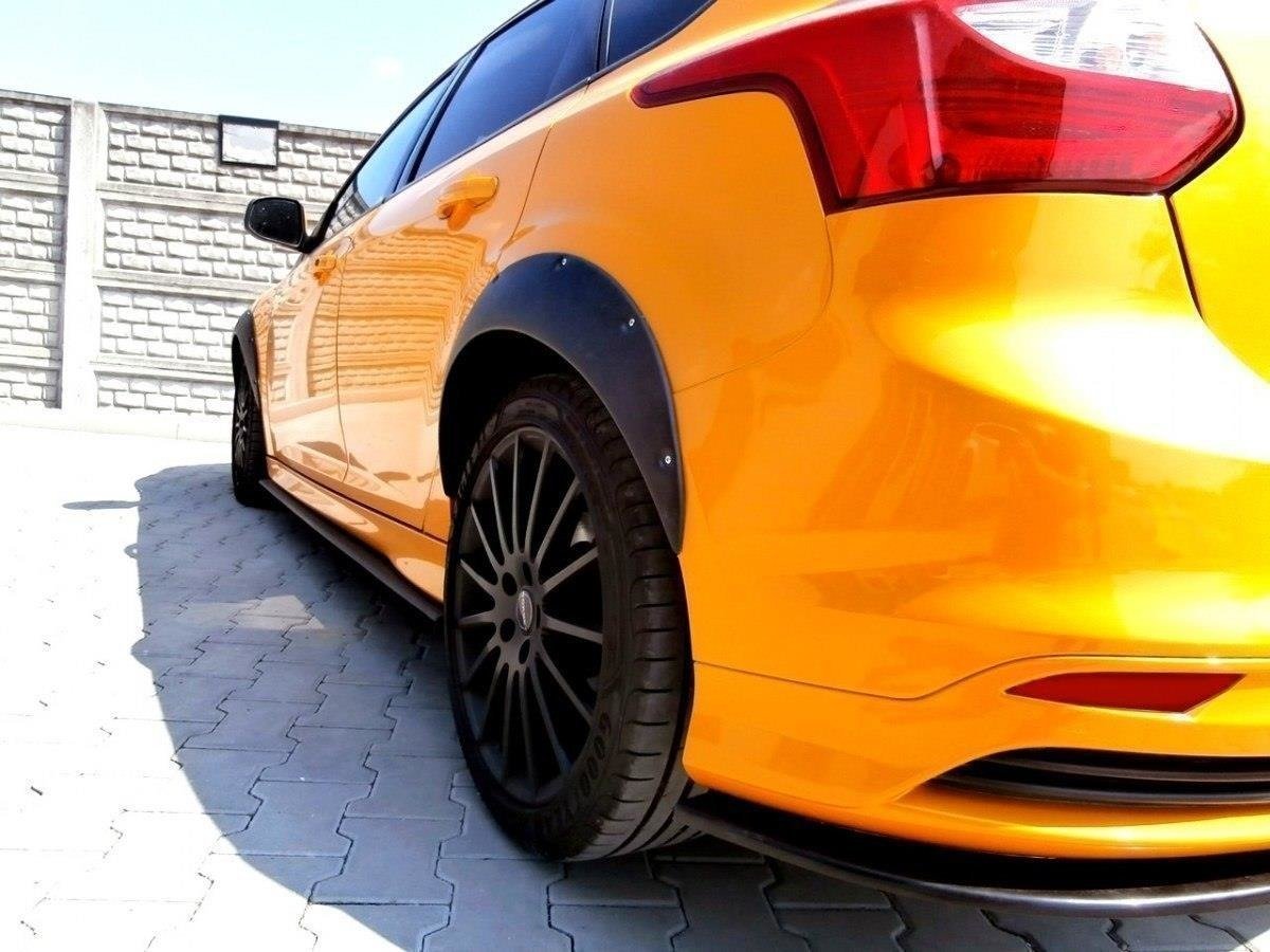 Kotflügelverlängerung Ford Focus ST Mk3 schwarz matt