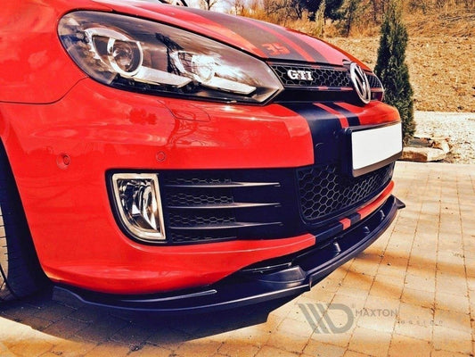 Front Ansatz für VW GOLF 6 GTI 35TH Carbon Look