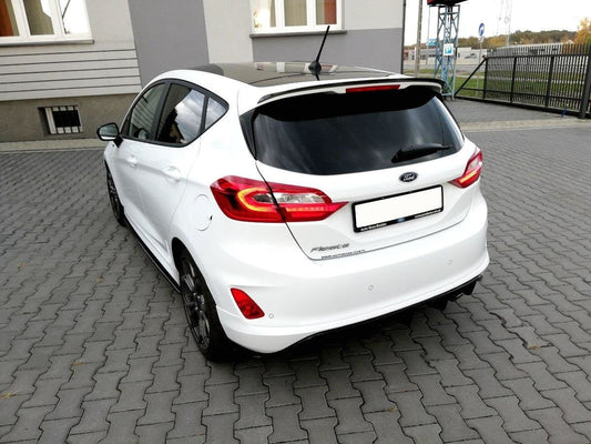 Spoiler CAP für Ford Fiesta Mk8 Standard/ ST-Line schwarz matt