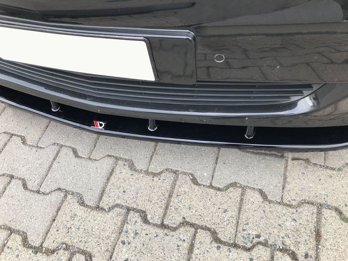 Front Ansatz für v.2 Mercedes V-Klasse W447 schwarz Hochglanz