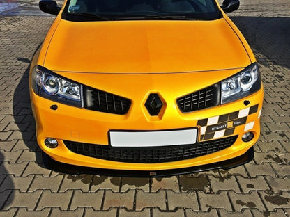 Front Ansatz für RENAULT MEGANE II RS schwarz matt