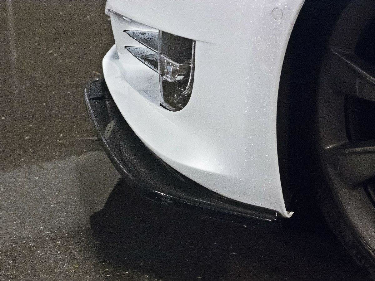 Front Ansatz V.1 für Tesla Model S Facelift Carbon Look