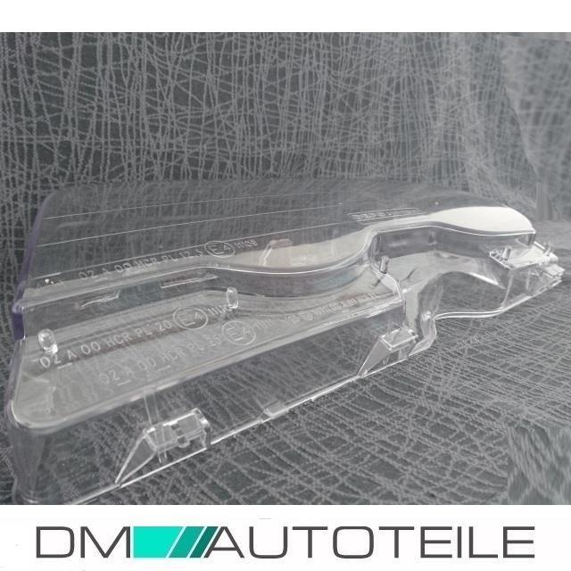 2x Scheinwerferglas Scheinwerfer Glas passt für BMW 3er E46 2/3 Türer +DICHTUNG