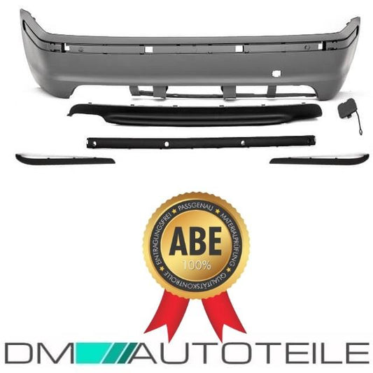 Sport Stoßstange Hinten PDC+Diffusor für M Paket passt für BMW E46 98-05 + *ABE*