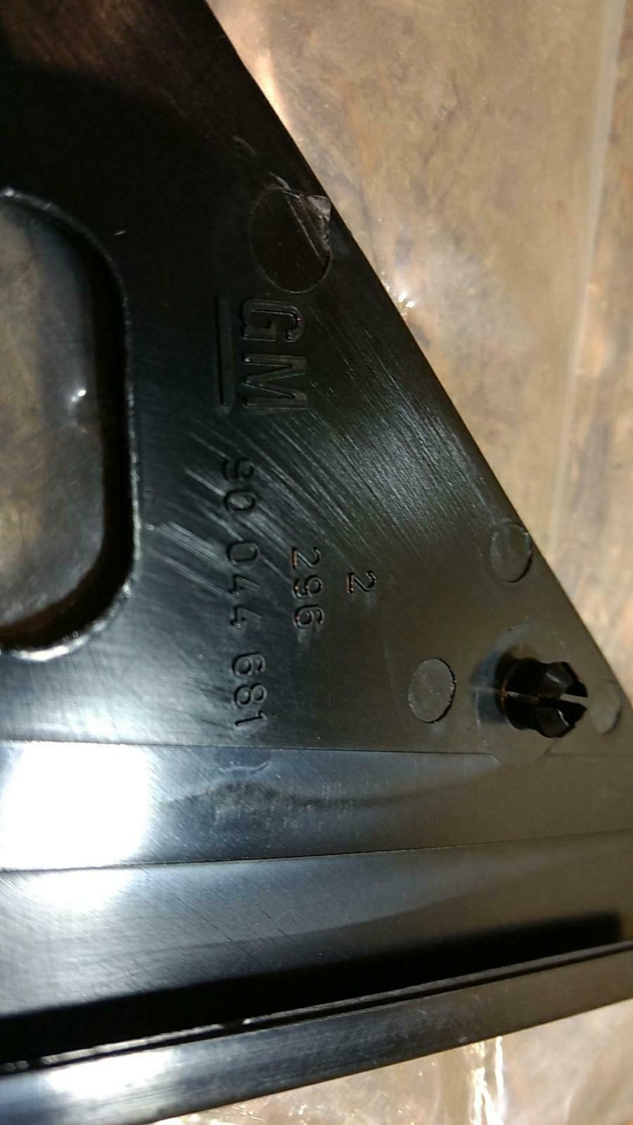 Astra F / G / Classic Einsatzecke Spiegelverkl. original GM Opel NEU