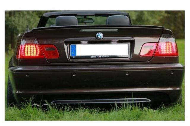 LED Rückleuchten Set Rot Smoke passend für BMW E46 Coupe nicht M3 Bj 99-03