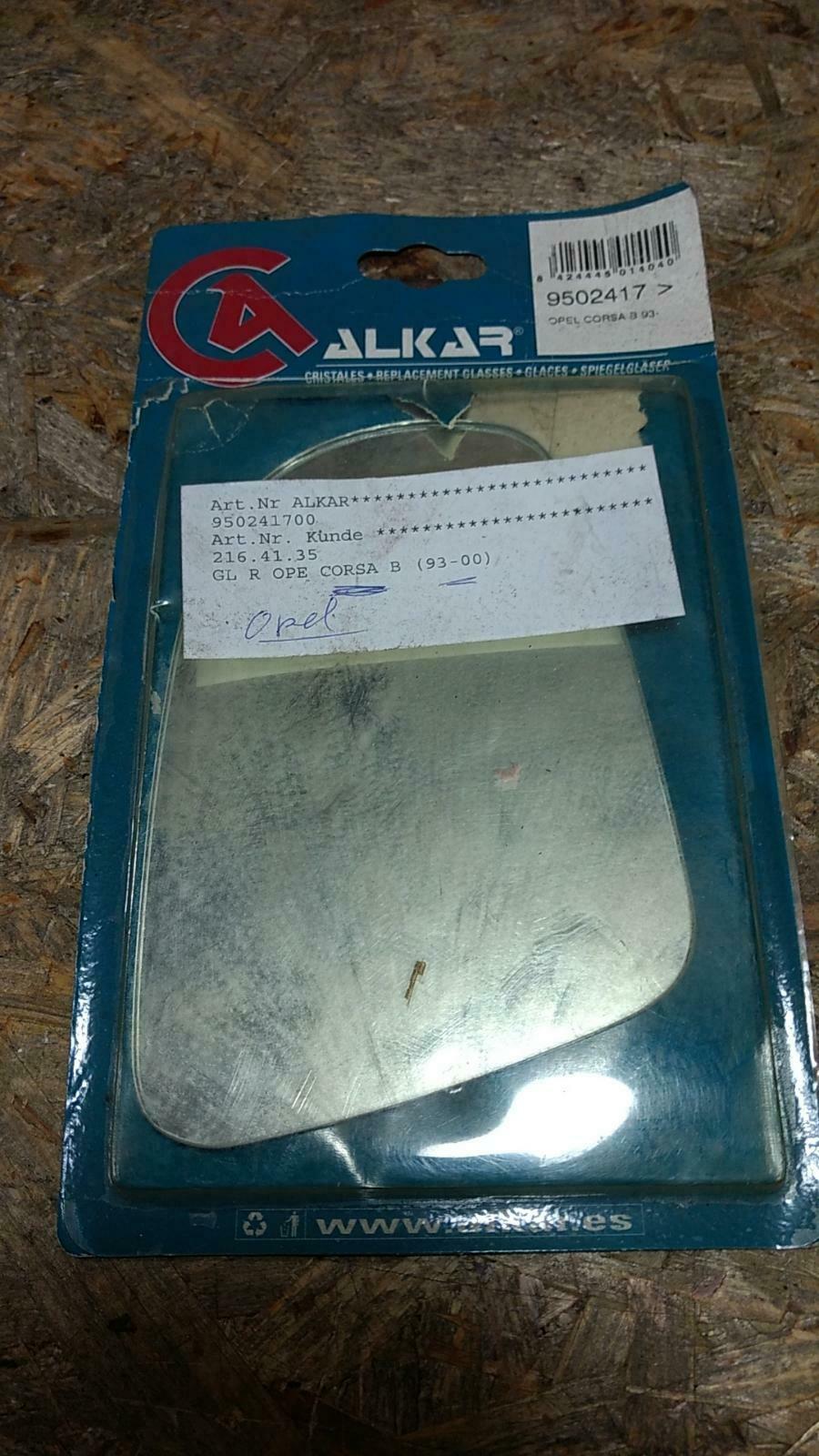 Corsa B Spiegelglas original Alkar NEU