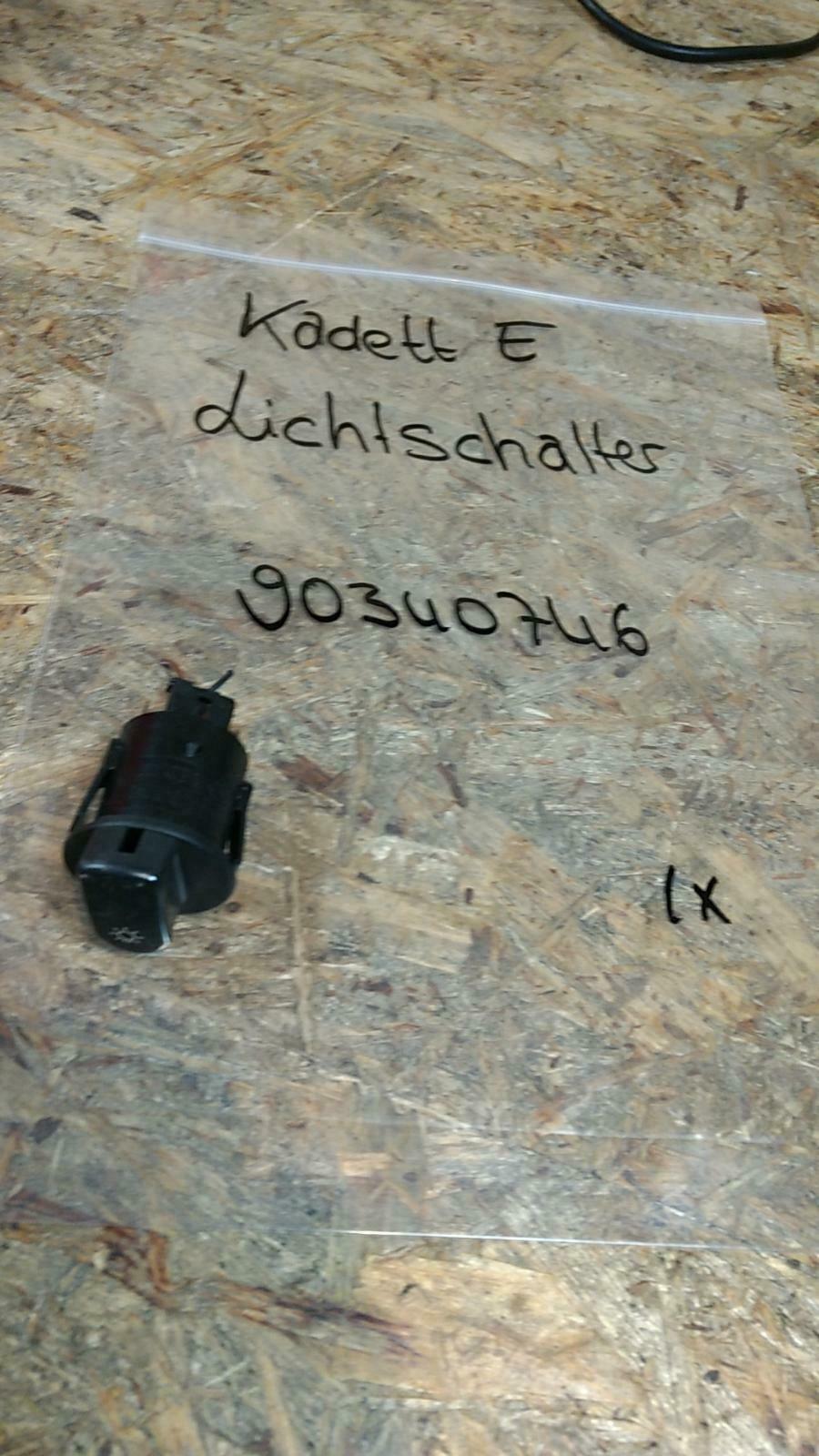 Kadett E Lichtschalter original GM Opel Neu