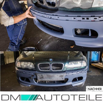 LIMOUSINE Bodykit Stoßstange Set passt für BMW E46+Zubehör für M Paket II +ABE