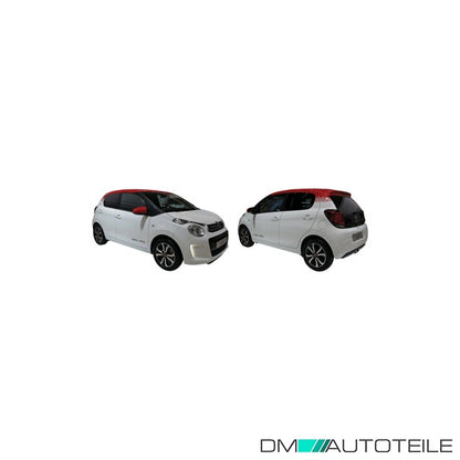 Hauptscheinwerfer rechts H7/H7 ohne Motor passt für Citroën C1 II ab 05/2014 -