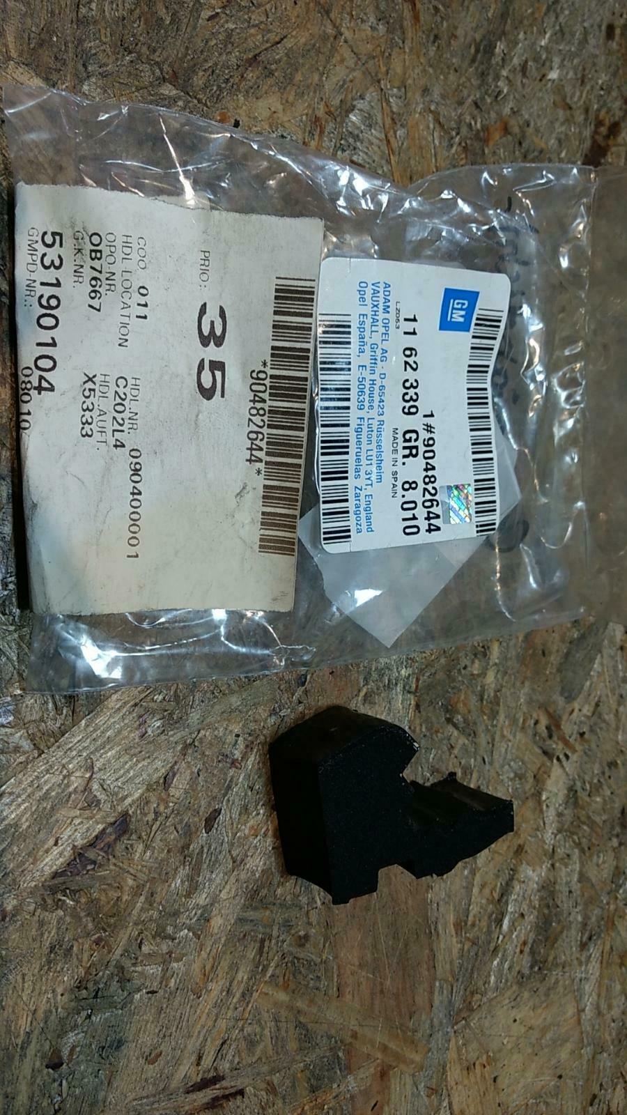 Corsa B Tigra A Gummiabdichtung Motorhaube h.l original GM NEU