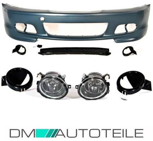 Coupe Cabrio Sport Stoßstange vorne passt für BMW 3er E46 99-07+NSW für M-Paket II passend