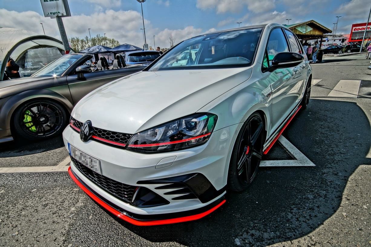Front Ansatz für VW GOLF Mk7 GTI CLUBSPORT