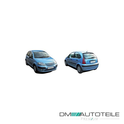 Stoßstange hinten grundiert passt für Citroën Citroen C3 I FC FN ab 2002-2009