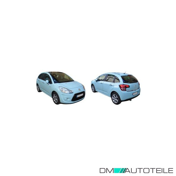 Hauptscheinwerfer rechts H1/H7 mit Motor passt für Citroën C3 II 09-13