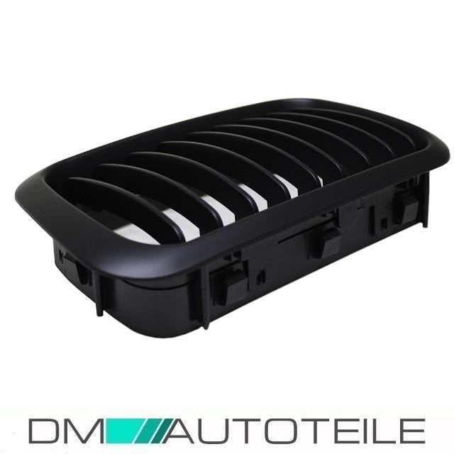 2x Kühlergrill SET Schwarz Matt passend für BMW E36 ALLE MODELLE o.Compact 90-96