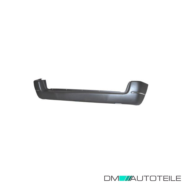 Stoßstange hinten schwarz+Chromleiste Peugeot Partner /Citroen Berlingo 96-02