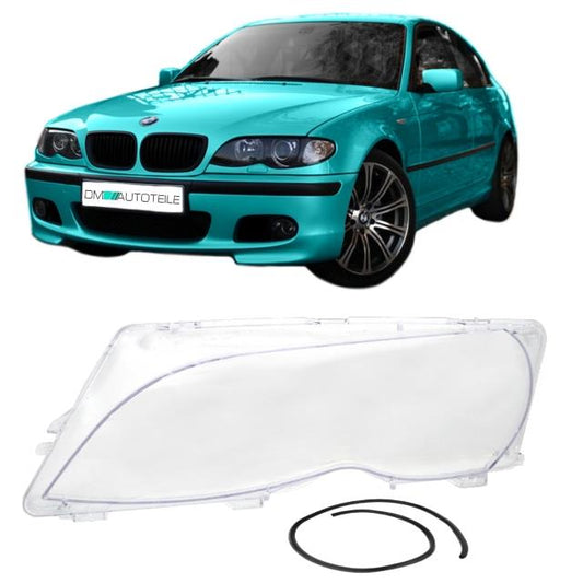 FACELIFT Limo Touring Xenon Halogen Scheinwerfer Glas links passt für BMW E46