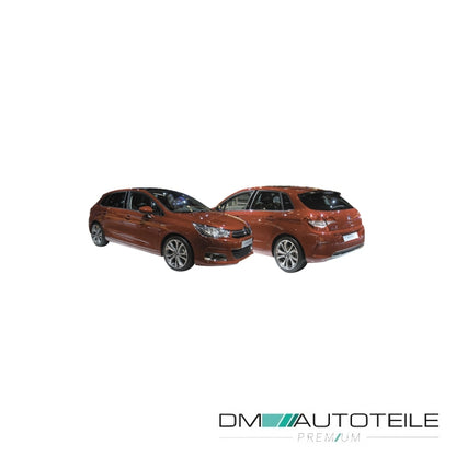 Stoßstange vorne mit PDC ohne SRA grundiert passt für Citroën C4 (B7) 2010-2017