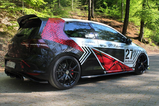 Racing Seitenschweller Ansatz VW GOLF 7 GTI CLUBSPORT