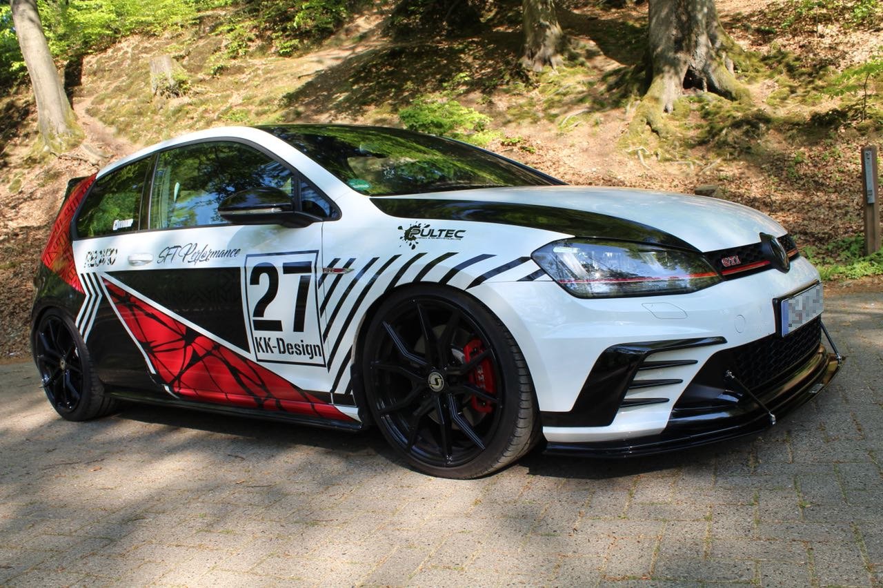 Racing Front Ansatz für VW GOLF 7 GTI CLUBSPORT