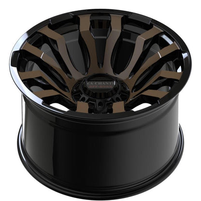 La Chanti LC-OF 7 Gloss Black / Machined Face / Bronze Coating