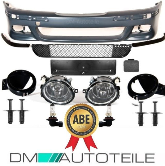 SPORT Stoßstange ABS ohne PDC/SRA+ Nebel Set für M5 M+NIETEN passt für BMW E39