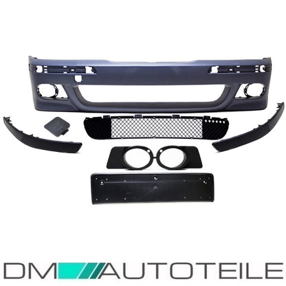 SPORT Stoßstange ABS ohne PDC/SRA+ Nebel Set für M5 M+NIETEN passt für BMW E39
