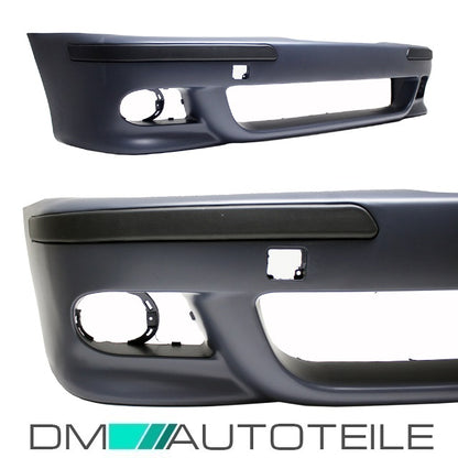 SPORT Stoßstange ABS ohne PDC/SRA+ Nebel Set für M5 M+NIETEN passt für BMW E39