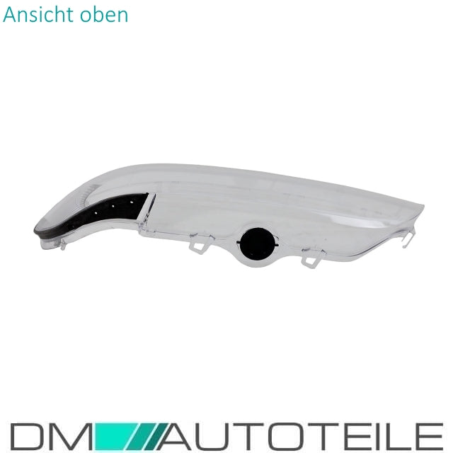 FACELIFT Scheinwerfer Gehäuse Scheinwerferglas Weiß passt für BMW 5er E39 +SIKA 00-03