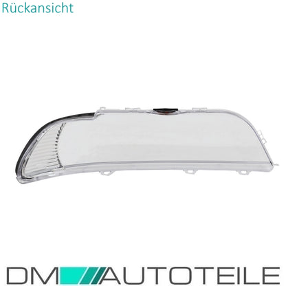 FACELIFT Scheinwerfer Gehäuse Scheinwerferglas Weiß passt für BMW 5er E39 +SIKA 00-03